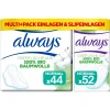 Always® Always Binden Und Slipeinlagen Cotton Protection Monatspaket, 96 Stück (2 X 22 Binden + 52 Slipeinlagen) 5