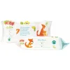 Nuby Nûby Baby-Feuchttücher All Natural 160 Tücher (2x 80 Stk) Mit Verschließbarer Spenderbox 7