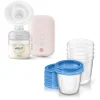 Philips Avent Elektrische Milchpumpe SCF395/11 Inkl. Aufbewahrungssystem Für Muttermilch SCF619/05 5