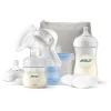 Philips Avent Handmilchpumpe Stillset SCF430/16 Mit Natural Motion Technologie, Inkl. 125 Ml & 260 Ml Natural Flasche, 2x 6 Stilleinlagen, 3 Muttermilchaufbewahrbecher, Isoliertasche 7